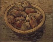 Vincent Van Gogh Style life with potatoes in a Schussel china oil painting artist